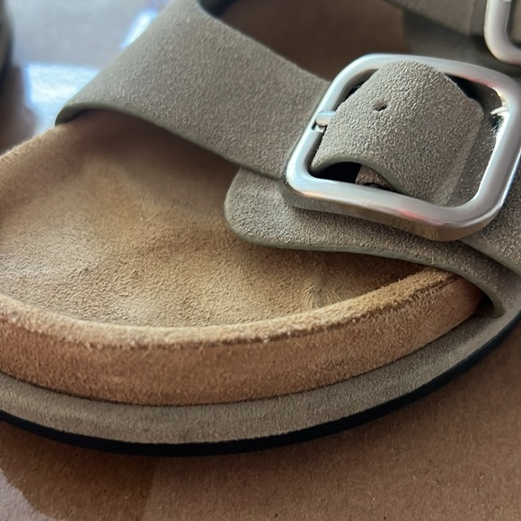 ZARA Buckled suede Sandal size 38 - Picture 11 of 16